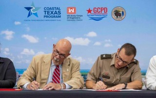 Coastal Texas Project Memorandum of Understanding Signed